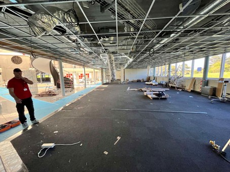 Sidel Le Havre — locaux tertiaires avant agencement par ZV Entreprise